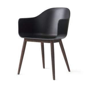 Audo - Harbour Chair (bois), chêne foncé / noir