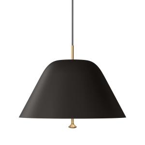Audo - Levitate Lampe à suspendre, Ø 40 cm, noir (Pantone b…