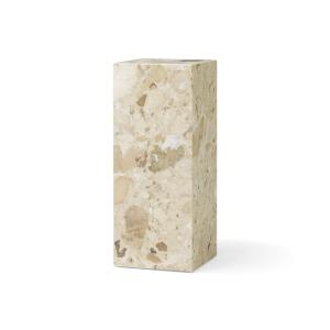 Audo - Plinth Pedestal Podestat, H 75 cm, kunis breccia