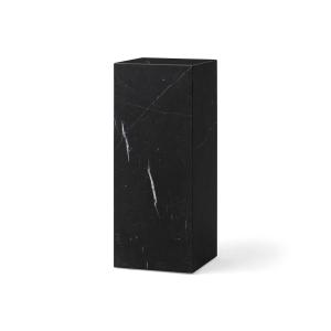 Audo - Plinth Pedestal Podestat, H 75 cm, nero marquina