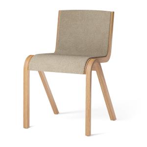 Audo - Ready Dining Chair, rembourrage intégral, chêne natu…