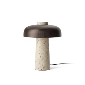 Audo - Reverse Lampe de table LED, Ø 24 x H 30 cm, laiton b…