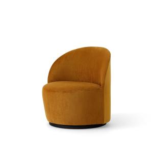 Audo - Tearoom Lounge Chair, articulation pivotante, marron…