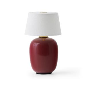 Audo - Torso Lampe à accu, Ø 11,7 cm, ruby