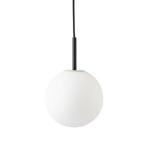 Audo - Lampe suspendue TR, noir / ampoule opale mate