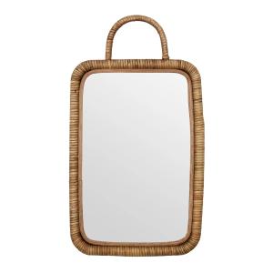 Meraki - Baki Miroir avec cadre, 24 x 36 cm, rotin
