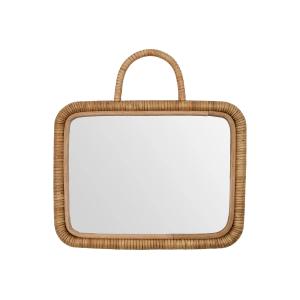 Meraki - Baki Miroir avec cadre, 32 x 24 cm, rotin