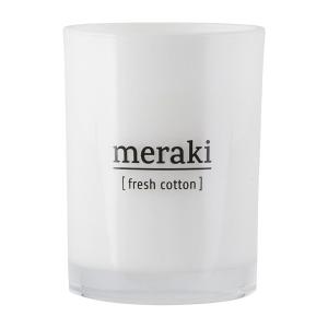 Meraki - Bougie parfumée, Ø 8 cm, Fresh Cotton