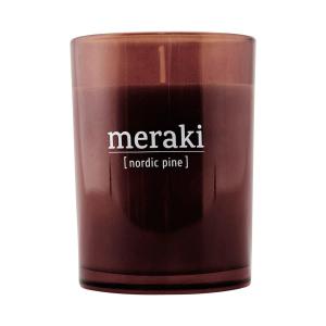 Meraki - Bougie parfumée, Ø 8 cm, Nordic Pine