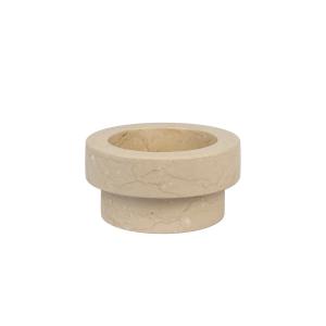 Mette Ditmer - Marble Bougeoir, bas, sable
