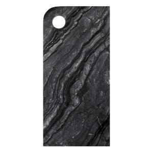 Mette Ditmer - Marble Planche à découper, 18 x 38 cm, noir…