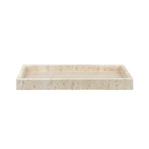 Mette Ditmer - Plateau Travertine, 16 x 31 cm, lin