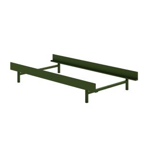 MOEBE - Lit 90 x 200 cm, bas, pine green