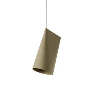 MOEBE - Ceramic Lampe suspendue, Narrow, olive