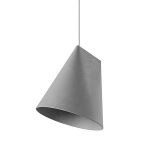 Moebe - Ceramic Lampe suspendue, Wide, gris clair