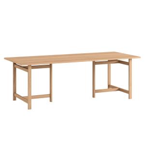 MOEBE - Table de salle à manger, 90 x 220 cm, chêne naturel…