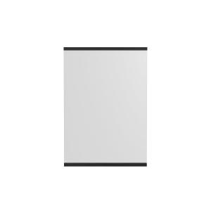 Moebe - Rectangular Miroir, 50 x 70 cm, noir