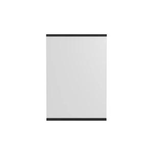 MOEBE - Rectangular Miroir, 50 x 70 cm, noir