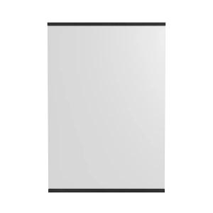 MOEBE - Rectangular Miroir, 70 x 100 cm, noir