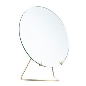 Moebe - Miroir de table Ø 30 cm, en laiton