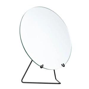 MOEBE - Miroir de table Ø 30 cm, noir
