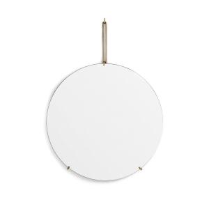 MOEBE - Miroir mural Ø 50 cm, laiton