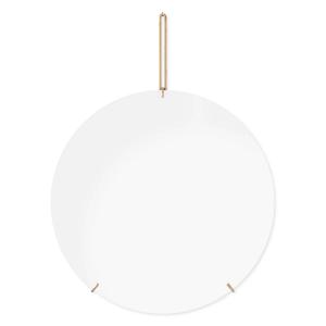 MOEBE - Miroir mural Ø 70 cm, laiton