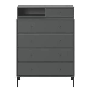 Montana - Keep Commode avec pieds, anthracite