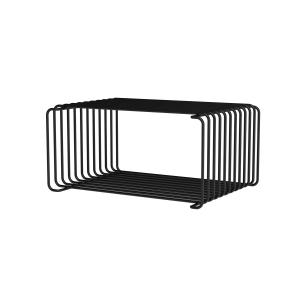 Montana - Panton Wire Étagère demi-hauteur 25,7 cm, noir