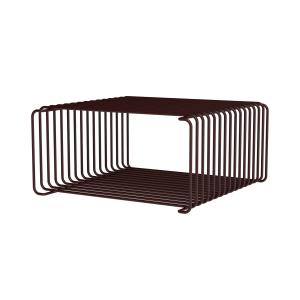 Montana - Panton Wire Étagère demi-hauteur 34,8 cm, noir-ro…
