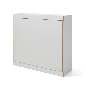 Müller Small Living - Commode Flai avec portes, blanc