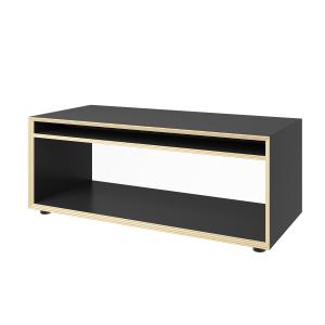 Müller Small Living - Vertiko Loop table d'appoint, noir ma…