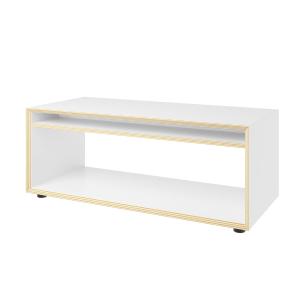 Müller Small Living - Vertiko Loop table d'appoint, blanc