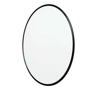 Muubs - Copenhagen miroir mural rond Ø 110 cm, noir