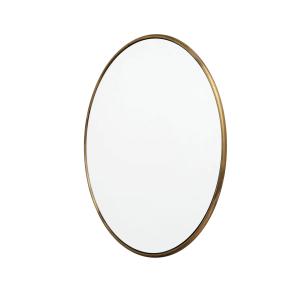 Muubs - Copenhagen miroir mural rond Ø 80 cm, laiton antiqu…