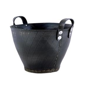 Muubs - Dacarr Corbeille, H 29 Ø 40 cm, noir
