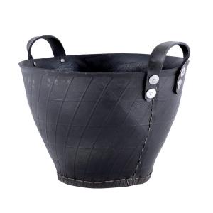 Muubs - Dacarr Corbeille XL, H 40 Ø 50 cm, noir