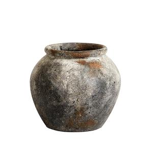 Muubs - Echo Cruche, Ø 30 x 25 cm, gris rouille