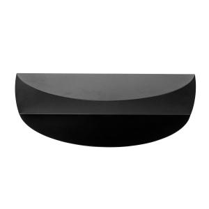 Muubs - Gravity Tablette murale XL, 60 x 15 cm, fer, noir