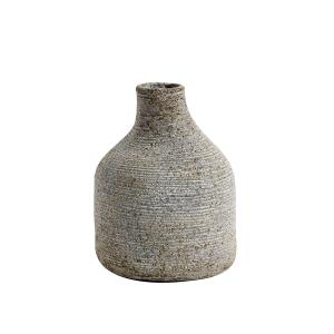 Muubs - Stain Vase small, gris / marron