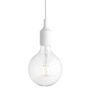 Muuto - Socket E27 Suspension LED, blanc