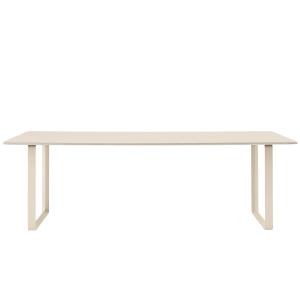 Muuto - Table à manger 70/70, 225 x 90 cm, chêne / sable