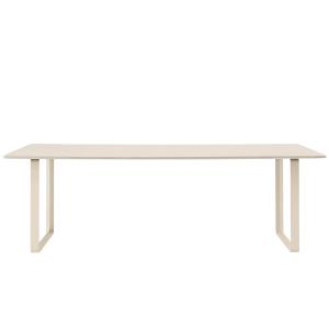 Muuto - Table à manger 70/70, 225 x 90 cm, chêne / sable