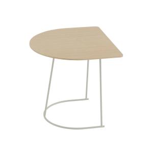 Muuto - Airy Coffee Table, Half Size, chêne laqué / blanc c…