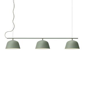 Muuto - Ambit Rail Lampe à suspension, dusty green