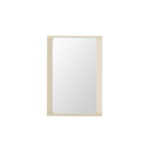 Muuto - Arced Miroir, 80 x 55 cm, épicéa huilé