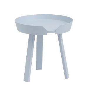 Muuto - Around Table d'appoint, Ø 45 cm, bleu clair