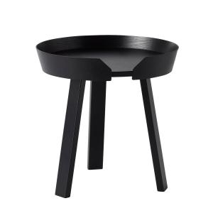 Muuto - Around Table d'appoint, Ø 45 cm, noir