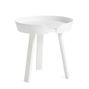 Muuto - Around Table d'appoint, Ø 45 cm, blanc