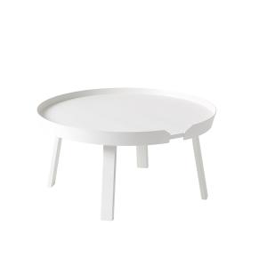 Muuto - Around Table basse Ø 72 cm, blanche